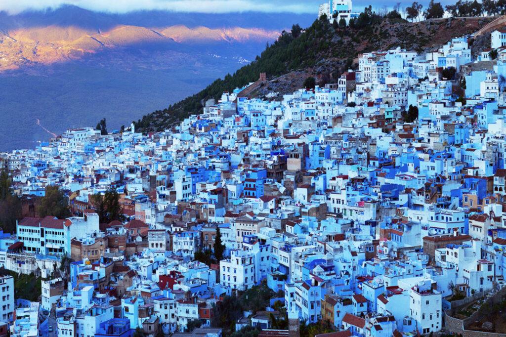 Chefchaouen ou la ville bleue au Maroc