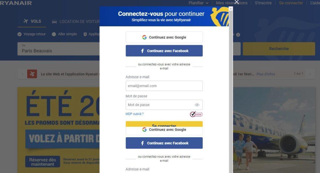 comment annuler un billet d'avion ryanair