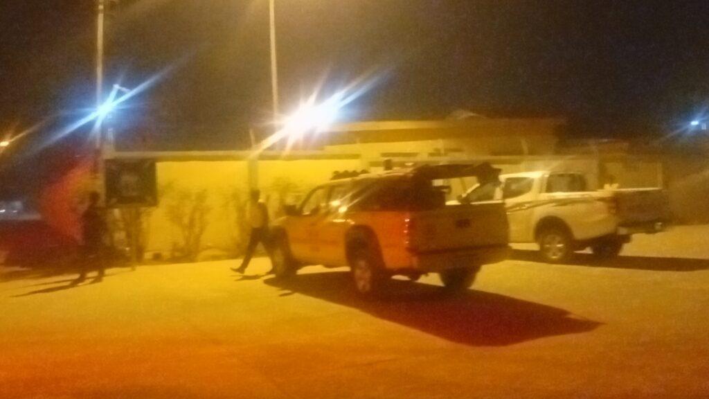 incendie à l'aéroport de Bouaké