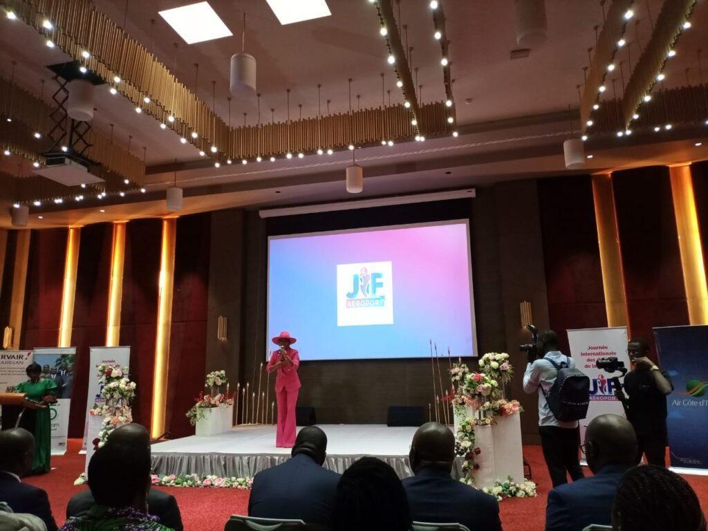 L'artiste Priss'K à la cérémonie du 08 mars 2023