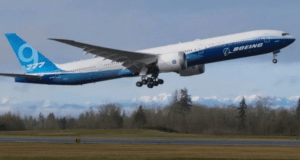 Boeing interrompt les essais en vol du 777X suite à une défaillance technique