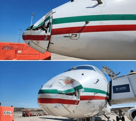 Un Embraer E190 de Royal Air Maroc Impacté par un Choc Aérien Lors de l'Atterrissage à Madrid