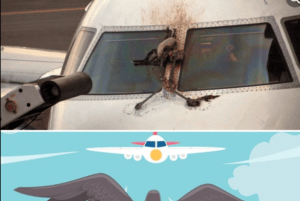 Bon à Savoir : Le Bird Strike, un Risque Fréquent en Aviation