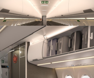 Airbus dévoile la cabine Airspace pour l'A220 avec Air Canada comme premier client