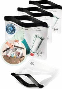 Trousse de toilette transparente pour voyager en avion : guide pratique et comparatif