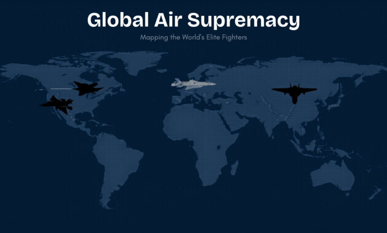 Quel avion de chasse choisir selon le pays ?