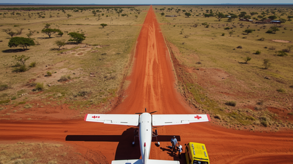 Vol médical et rapatriement sanitaire depuis l'Afrique